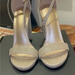 Dream Pairs Gold High-Heeled Sandals